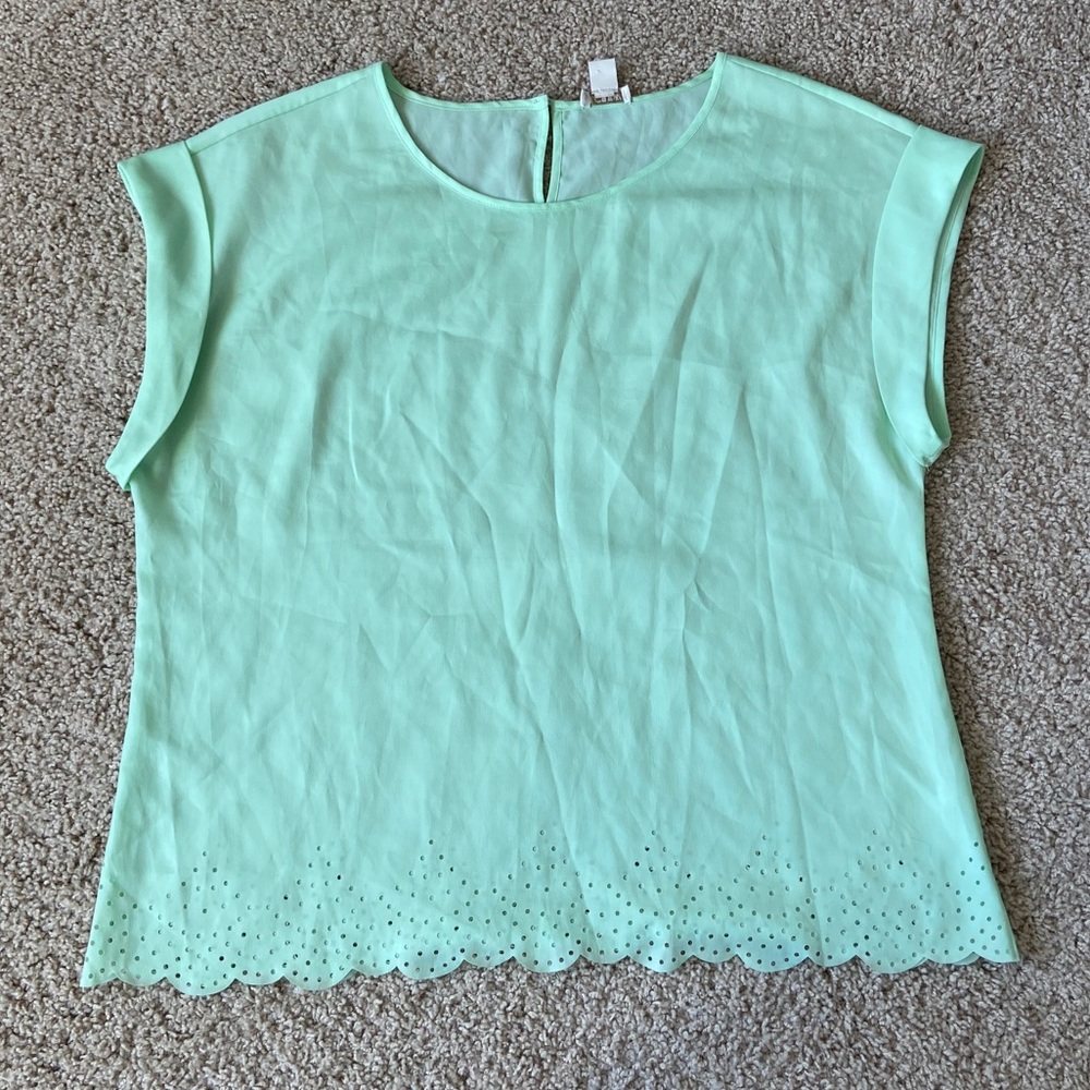 JCrew Mint Top
